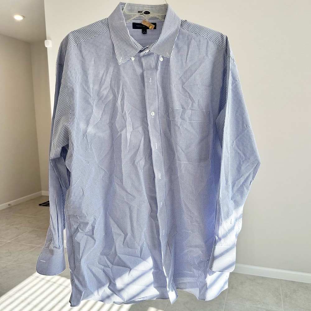 Men’s Tommy Hilfiger “Regular Fit” Plaid Button Down Long Sleeve Shirt
